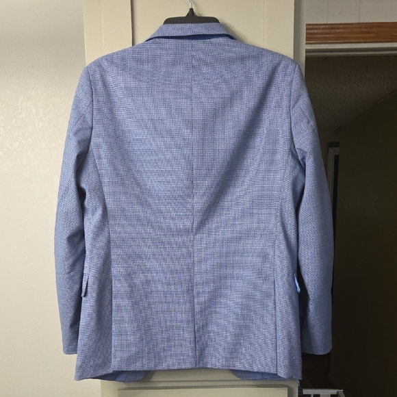 Original Penguin Light Blue Textured Blazer - Picture 3 of 14